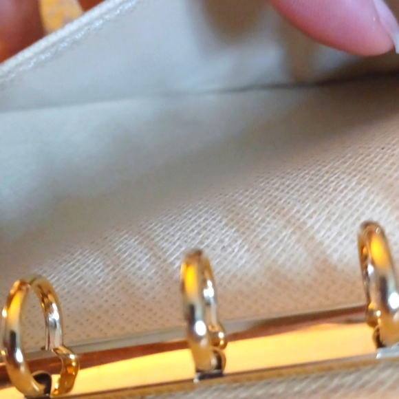 EUC Louis Vuitton Damier Azur small ring agenda cover - Picture 9 of 12